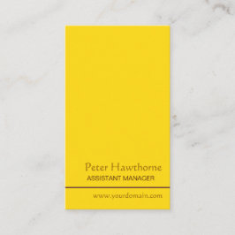 Personligt minsta guld- Minimalist yrke Visitkort