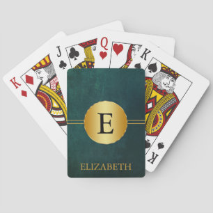 Personligt monogram casinokort