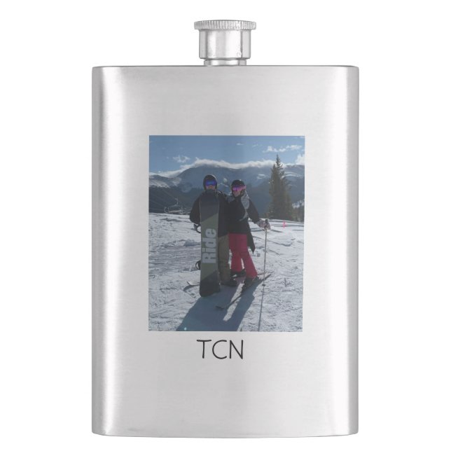 Personligt Monogram Foto Fickplunta (Framsidan)