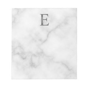 Personligt monogram och namn anteckningsblock