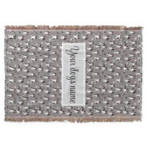 Personligt Mönstrat Filttäcke för Border Collie