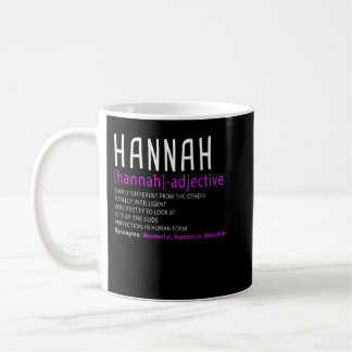Personligt namn Beskrivning Hannah Premium  Kaffemugg