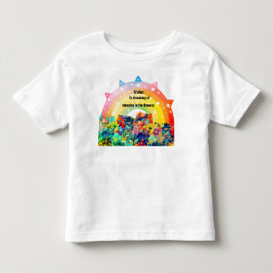 Personligt namn blomma t shirt