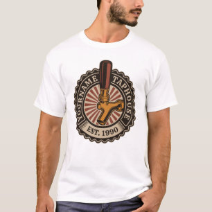 Personligt NAMN Hantverksbryggeri Bar T Shirt