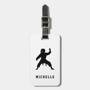 Personligt namn Karate / Taekwondo / Judo Bagagebricka