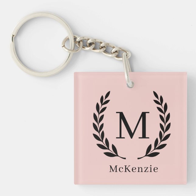 Personligt namn och monogram foto  (Framsidan)