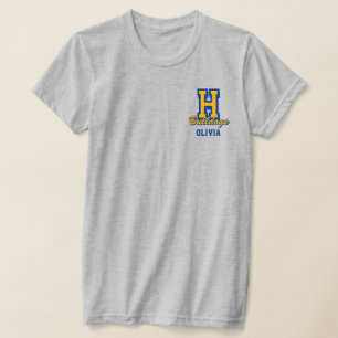 Personligt namn på cheerleader, anpassad cheer T-S T Shirt