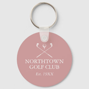 Personligt namn på golfklubba Dammtrosa Nyckelring