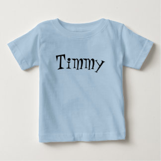 Personligt namn - Skapa din egen anpassade blå T Shirt