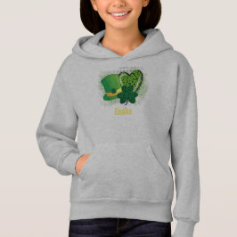 Personligt Namn St Patricks Day Shamrock Klöver T Shirt