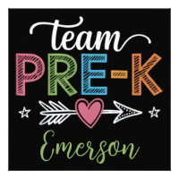 Personligt Namn Team Pre-K Förskola Lärare
