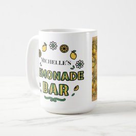 Personligt Namnmeddelande Citronlund Lemonadbar Kaffemugg