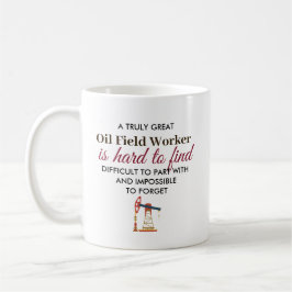 Personligt Namnpresent till Stora Oljefältsarbetar Kaffemugg