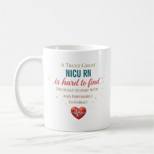 Personligt NICU RN-uppskattningscitat Kaffemugg