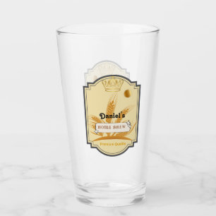 Personligt ölbadglas glaskopp