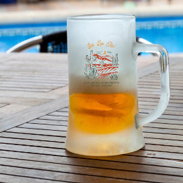 Personligt presentkort för möhippafirande frostat ölglas