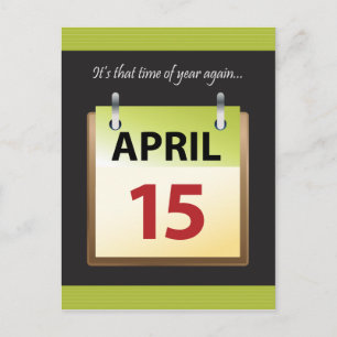 {Personligt} Propst Tax Prep-vykort Vykort