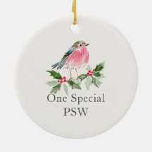 Personligt PSW-jul tack-gåva