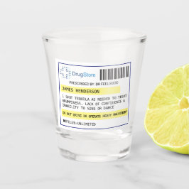 Personligt roligt recept skjutglas