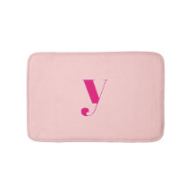 Personligt Rosa & Fuchsia Första Bokstavsmonogram