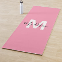 Personligt rosa monogram