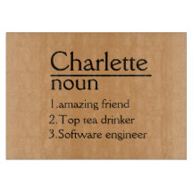 Personligt skärbräde Bröllop Charcuterie Cu