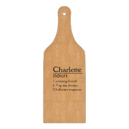 Personligt skärbräde Bröllop Charcuterie Skärbräda