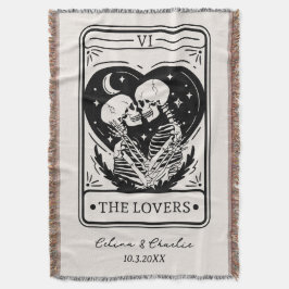 Personligt Skelett Älskare Tarot för Evigt Filt