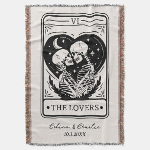 Personligt Skelett Älskare Tarot för Evigt Filt