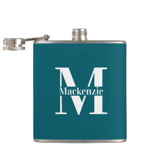 Personligt skräddarsytt monogram fickplunta