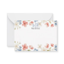 Personligt skräddarsytt monogram med rosenvattenfä