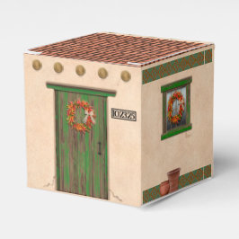 Personligt sydvästlig Adobe Terracotta Tak Hus Presentaskar