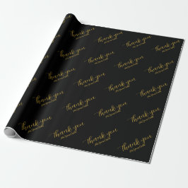 Personligt Tack Minimalistiskt Modernt Presentpapper