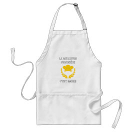 Personligt tillgänglig för cisinière La meilleure  Förkläde