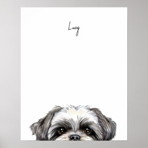 Personligt tryck av Shih Tzu-hund