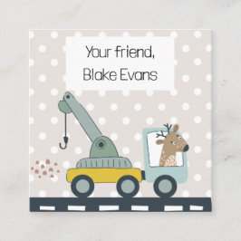 Personligt udda utrustningskort för pojkar tilläggskort