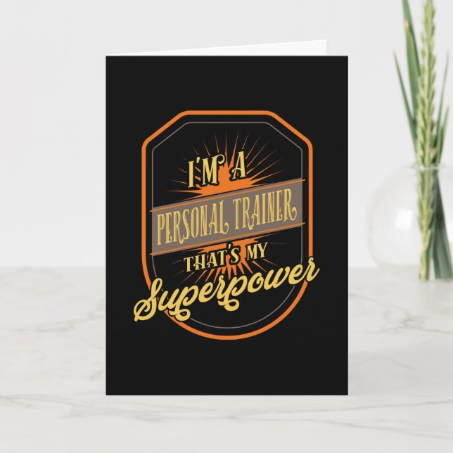 Personligt utbildaryrke kort (Framsida)