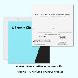 Personligt utbildningsbevis (Idrottare Reward Gift