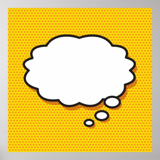 Personligt Vad Jag Tänker Poster (Framsidan)