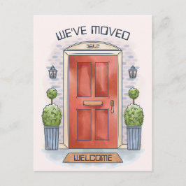 PERSONLIGT VÄLKOMSTKORT FÖR FRAMDÖRR VYKORT