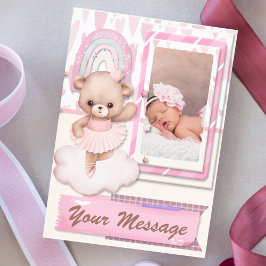 Personligt Vi presenterar vårt nya bebis-kort Julkort