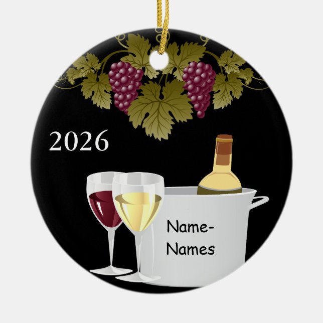 PERSONLIGT VINÄLskar PRESENT 2014 ORNAMENT (Framsidan)