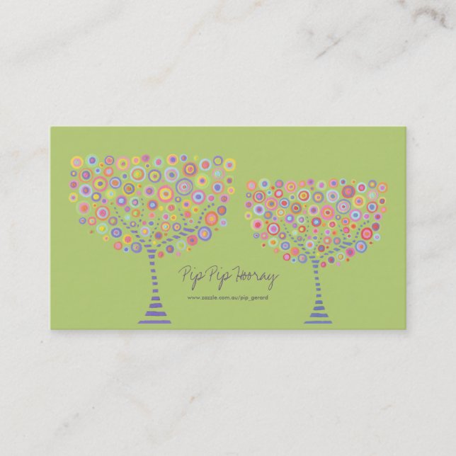 Personligt visitkort för online Store-affärsprofil (Framsida)