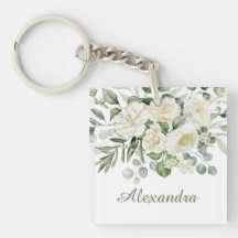 Personligt vita blomsterbrudtillsvidgift