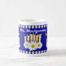 Personligtackmugg för lärare med ungar a kaffemugg