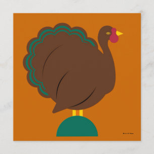 Personligthanksgivinginbjudan Inbjudningar