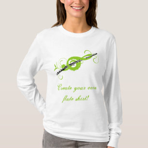 PersonligTrebleklav & flöjt T Shirt