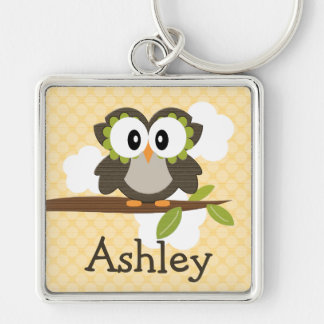 PersonligugglaKeychain nyckelring
