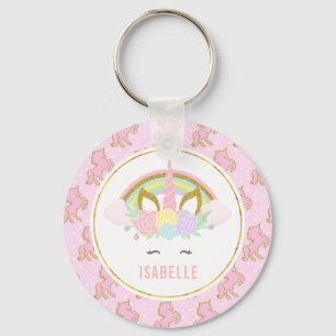 PersonligUnicorn Keychain Nyckelring