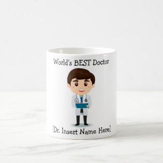 Personligvärlds BÄST doktor, brunettmanlig Kaffemugg